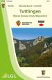 Wanderkarte 1:25000 Tuttlingen (W260) - Obere Donau (Süd), Messkirch - In Zusammenarbeit mit dem Schwäbischen Albverein e.V. und dem Schwarzwaldverein e.V.