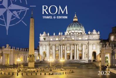 Rom 2022 Großer Foto-Wandkalender mit Bildern aus der ewigen Stadt