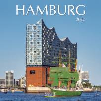 Hamburg 2022 Broschürenkalender mit Ferienterminen