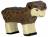 HOLZTIGER Lamm schwarz - 