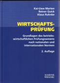 Wirtschaftsprüfung Grundlagen des betriebswirtschaftlichen Prüfungswesens nach nationalen und internationalen Normen