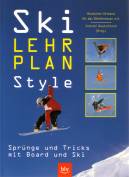 Ski-Lehrplan Style Sprünge und Tricks mit Board und Ski