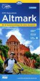 Altmark - ADFC-Regionalkarte  - mit Tourenvorschlägen, 1:75.000, reiß- und wetterfest, GPS-Tracks Download, E-Bike geeignet