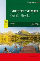 Tschechien - Slowakei, Autoatlas 1:150.000 