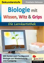 Biologie mit Wissen, Witz & Grips - Die Lernkarthothek 