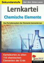 Lernkartei Chemische Elemente  - Das Periodensystem der Elemente kennenlernen