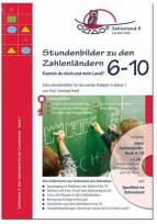 Stundenbilder zu den Zahlenländern 6 bis 10 - 