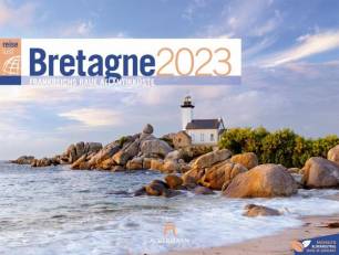 Bretagne ReiseLust Kalender 2023 Monats-Wand-Kalender