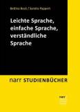 Leichte Sprache, Einfache Sprache, verständliche Sprache 