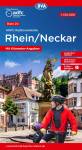 Rhein / Neckar ADFC-Radtourenkarte Maßstab: 1:150.000  - 
