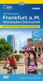 ADFC-Regionalkarte Frankfurt a. M. / Wiesbaden / Darmstadt, 1:50.000 mit 16 Tourenvorschlägen, reiß- und wetterfest