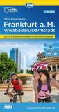 ADFC-Regionalkarte Frankfurt a. M. / Wiesbaden / Darmstadt, 1:50.000 - mit 16 Tourenvorschlägen, reiß- und wetterfest