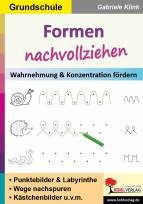 Formen nachvollziehen  - Wahrnehmung & Konzentration fördern