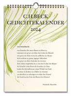 C.H. Beck Gedichtekalender 2024 - Kleiner Bruder 2024 (40. Jahrgang).