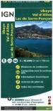 IGN Karte Turisme et Randonnée: TOP75 008 - UBAYE - VAL D'ALLOS - LAC DE SERRE-PONCON - Itinéraires de randonnée, Compatible avec le système GPS, Informations touristiques, Activités de plein air, Index des communes. 1:75000