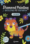 Diamond Painting - Bastelspaß mit Diamanten - Tierkinder  - 6 Motive - über 2.000 Diamanten - Gestalte Bilder mit dem enthaltenen Applikator-Stift nach dem Malen-Nach-Zahlen-Prinzip - Für Kinder ab 8 Jahren