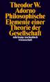 Philosophische Elemente einer Theorie der Gesellschaft (1964) 