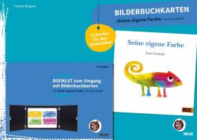 Bilderbuchkarten »Seine eigene Farbe« von Leo Lionni - 13 Karten für das Kamishibai, mit Booklet 