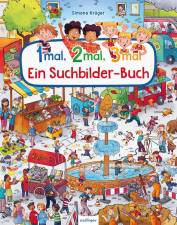 1mal, 2mal, 3mal – Ein Suchbilder-Buch - 