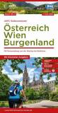 ADFC-Radtourenkarte: Österreich / Wien / Burgenland reiß- und wetterfest, E-Bike geeignet, GPS-Tracks Download, mit Bett+Bike Symbolen, mit Kilometer-Angaben - Mit Donauradweg von der Wachau bis Bratislava. 1:150000