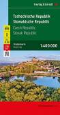 Tschechische Republik - Slowakische Republik, Autokarte 1:400.000 Straßenkarte - Road Map