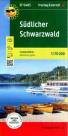 Südlicher Schwarzwald - Erlebnisführer im Maßstab 1:170.000  Freizeitkarte mit touristischen Infos auf Rückseite, wasserfest und reißfest