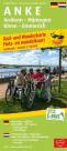 A N K E, Arnhem - Nijmegen - Kleve - Emmerich - Rad- und Wanderkarte / Fiets- en wandelkaart mit Ausflugszielen, Einkehr- & Freizeittipps, wetterfest, reissfest, abwischbar, GPS-genau. 1:50000