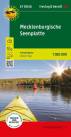 Mecklenburgische Seenplatte, Erlebnisführer 1:180.000 Freizeitkarte mit touristischen Infos auf Rückseite, wetterfest und reißfest