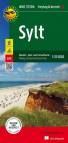 Sylt: Wander-, Rad- und Freizeitkarte 1:35.000 - mit Infoguide, GPX Tracks, wasserfest und reißfest