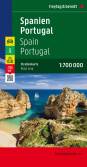 Spanien - Portugal Straßenkarte 1:700.000