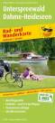 Unterspreewald - Dahme-Heideseen 1:50.000 Rad- und Wanderkarte mit Nebenkarten Königs Wusterhausen und Lübben, mit Ausflugszielen, Einkehr- & Freizeittipps, Straßennamen, wetterfest, reissfest, abwischbar, GPS-genau. 1:50000
