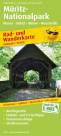 Müritz-Nationalpark - Rad- und Wanderkarte mit Ausflugszielen, Einkehr- & Freizeittipps, Nebenkarte Müritz Nationalpark, östlicher Teil, Straßennamen, wetterfest, reissfest, abwischbar, GPS-genau. 1:50000