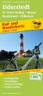 Eiderstedt - Rad- und Wanderkarte mit Ausflugszielen und Freizeiteinrichtungen, wetterfest, reissfest, abwischbar. 1:60 000 - St. Peter-Ording - Husum - Nordstrand - Pellworm