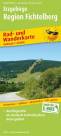 Erzgebirge - Region Fichtelberg Rad- und Wanderkarte mit Ausflugszielen im deutsch-tschechischen Grenzgebiet, wetterfest, reissfest, abwischbar, GPS-genau. 1:50000