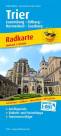Trier - Radkarte mit Ausflugszielen, Einkehr- & Freizeittipps, wetterfest, reissfest, abwischbar, GPS-genau. 1:100000 - Luxemburg - Bitburg - Hermeskeil - Saarburg