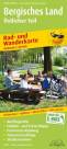 Bergisches Land - Östlicher Teil - Rad- und Wanderkarte mit Ausflugszielen, Einkehr- & Freizeittipps, wetterfest, reissfest, abwischbar, GPS-genau. 1:50000