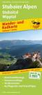 Stubaier Alpen - Stubaital - Wipptal - Wander- und Radkarte mit Ausflugszielen & Freizeittipps, wetterfest, reißfest, abwischbar, GPS-genau. 1:35000