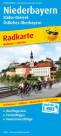 Niederbayern - Radkarte mit Ausflugszielen, Einkehr- & Freizeittipps, wetterfest, reissfest, abwischbar, GPS-genau. 1:100000 - Bäder-Dreieck / Östliches Oberbayern