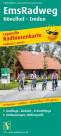 EmsRadweg: Hövelhof - Emden Leporello Radtourenkarte mit Ausflugszielen, Einkehr- & Freizeittipps, wetterfest, reissfest, abwischbar, GPS-genau. 1:50000