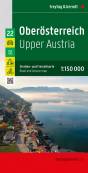 Oberösterreich, Straßen- und Freizeitkarte 1:150.000 Mit Infoguide, Top Tips, Innenstadtpläne, Radrouten