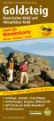 Goldsteig, Wanderkarte 1:50.000 Leporello Wanderkarte mit Ausflugszielen, Einkehr- & Freizeittipps, wetterfest, reissfest, abwischbar, GPS-genau