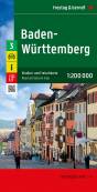 Baden-Württemberg, Straßen- und Freizeitkarte 1:200.000 