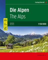 Die Alpen - Straßenatlas mit Spiralbindung Autoatlas 1:150.000