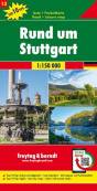 Rund um Stuttgart, Autokarte 1:150.000, Top 10 Tips, Blatt 13 