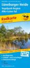 Lüneburger Heide - Vogelpark-Region, Aller-Leine-Tal - Radkarte mit Ausflugszielen, Einkehr- & Freizeittipps, wetterfest, reissfest, abwischbar. 1:100000. Auch für E-Bike