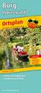 Burg (Spreewald), Ortsplan 1:15.000 -