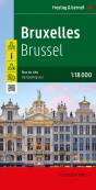 Bruxelles / Brüssel, Stadtplan 1:18.000 