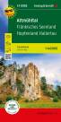 Altmühltal, Freizeitkarte 1:140.000 Fränkisches Seenland, Hopfenland Hallertau, Ausflugskarte mit touristischen Infos auf Rückseite, wetterfest und reißfest