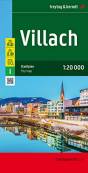 Villach, Stadtplan 1:20.000 - 