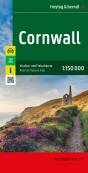 Cornwall, Straßen- und Freizeitkarte 1:150.000 Mit Infos und Top Tips